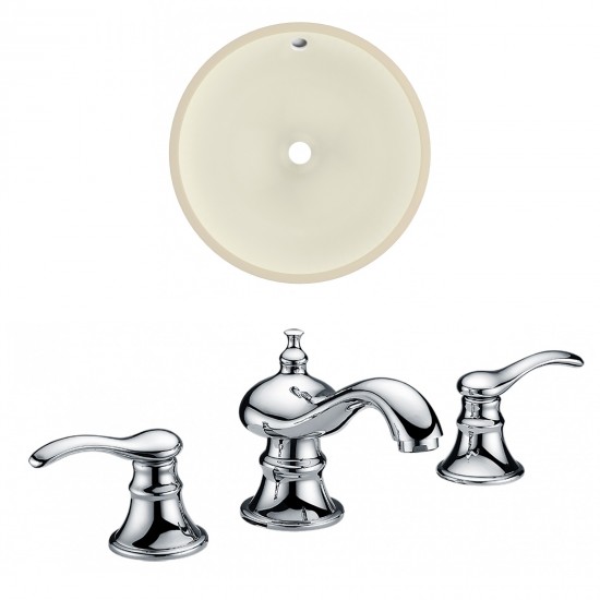 16-in. W Bathroom Undermount Sink Set_AI-22853