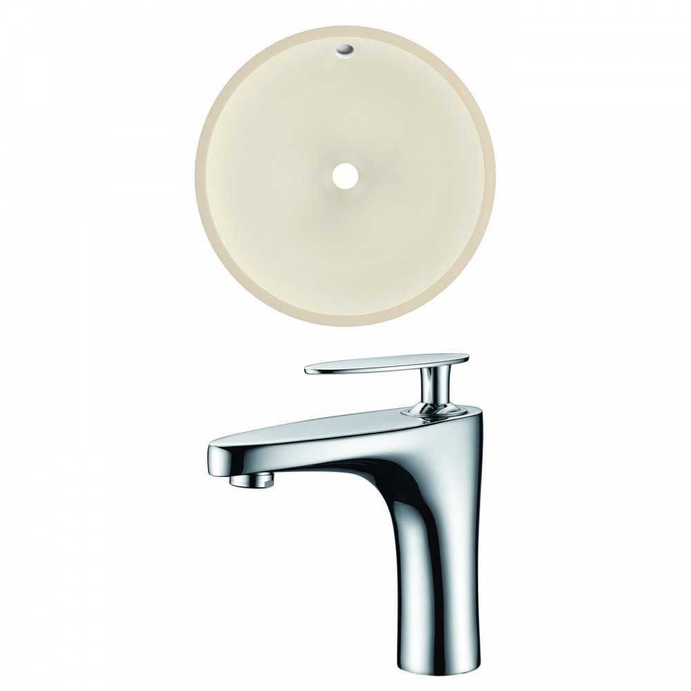 16-in. W Bathroom Undermount Sink Set_AI-22854