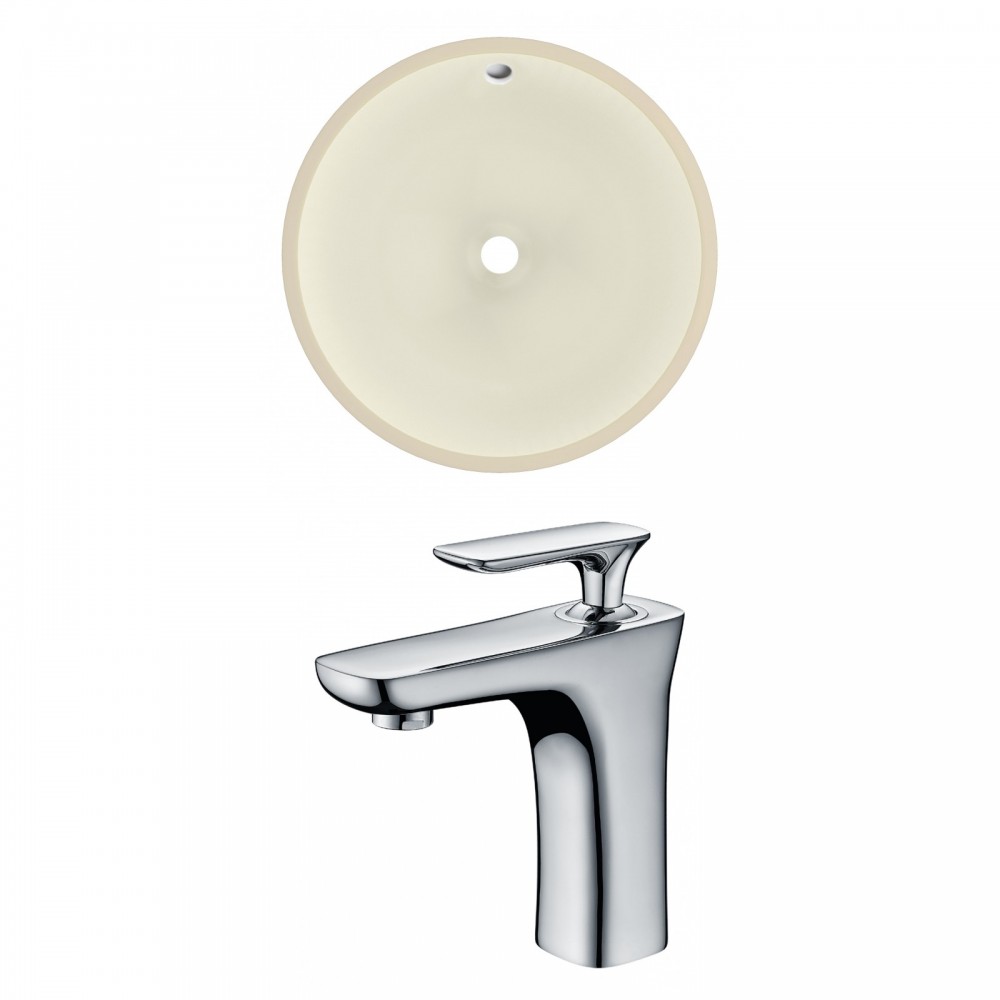 16-in. W Bathroom Undermount Sink Set_AI-22856