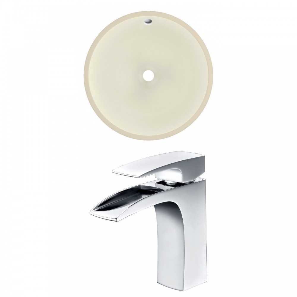 16-in. W Bathroom Undermount Sink Set_AI-22857