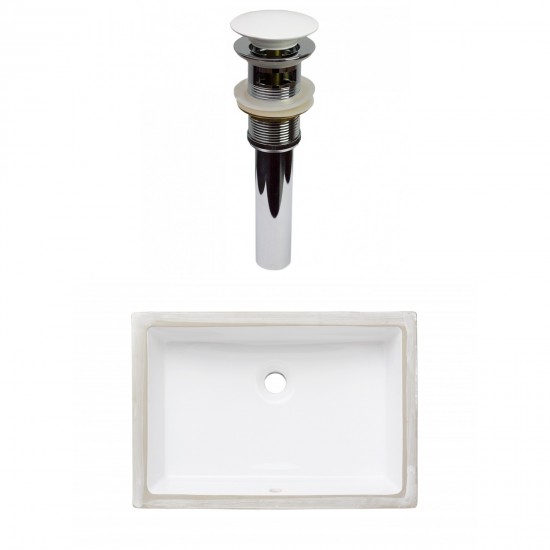 20.75-in. W Bathroom Undermount Sink Set_AI-31820