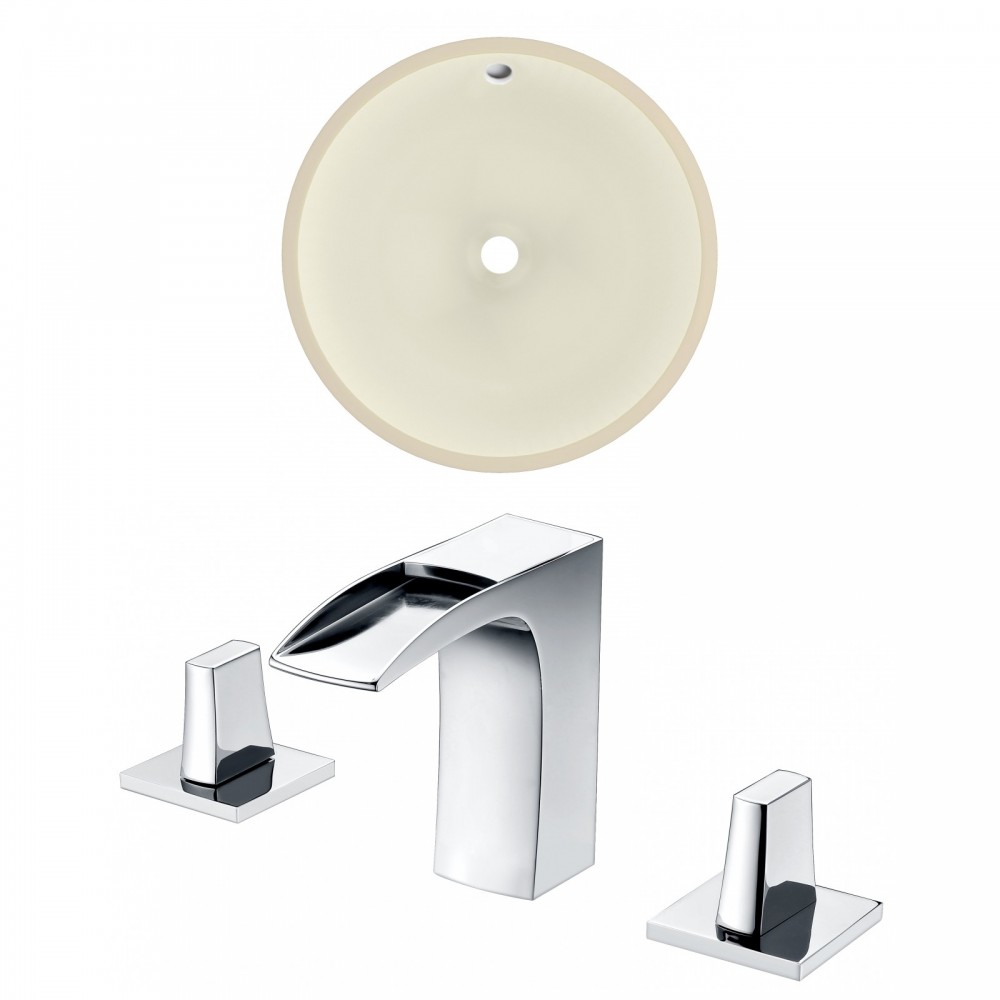 16-in. W Bathroom Undermount Sink Set_AI-22858