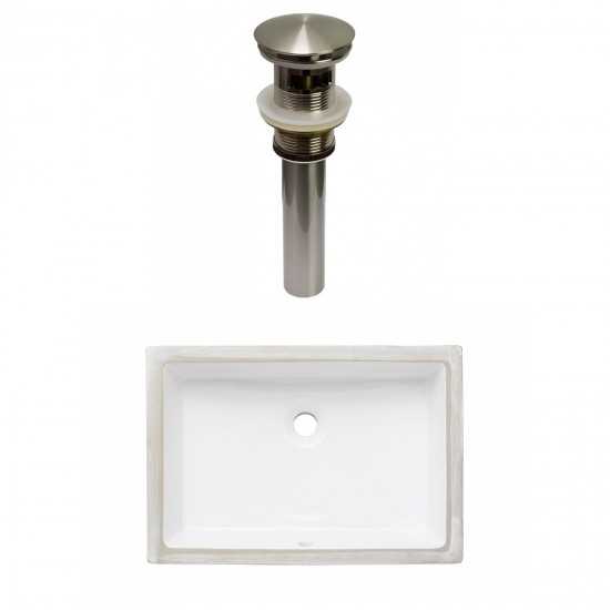 20.75-in. W Bathroom Undermount Sink Set_AI-31821