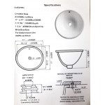 17-in. W Bathroom Undermount Sink Set_AI-31825
