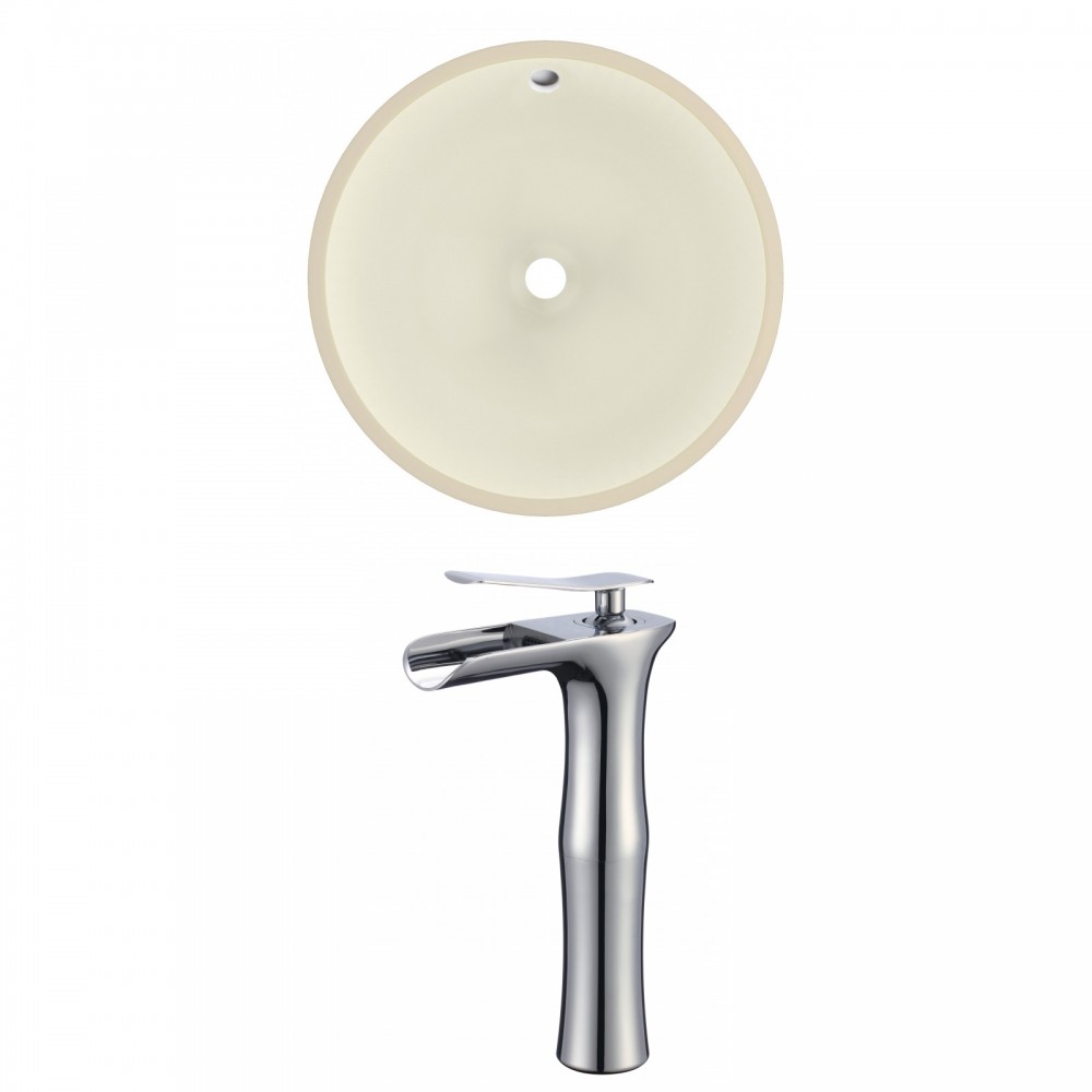 16-in. W Bathroom Undermount Sink Set_AI-22866