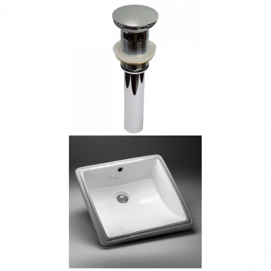 17-in. W Bathroom Undermount Sink Set_AI-31830