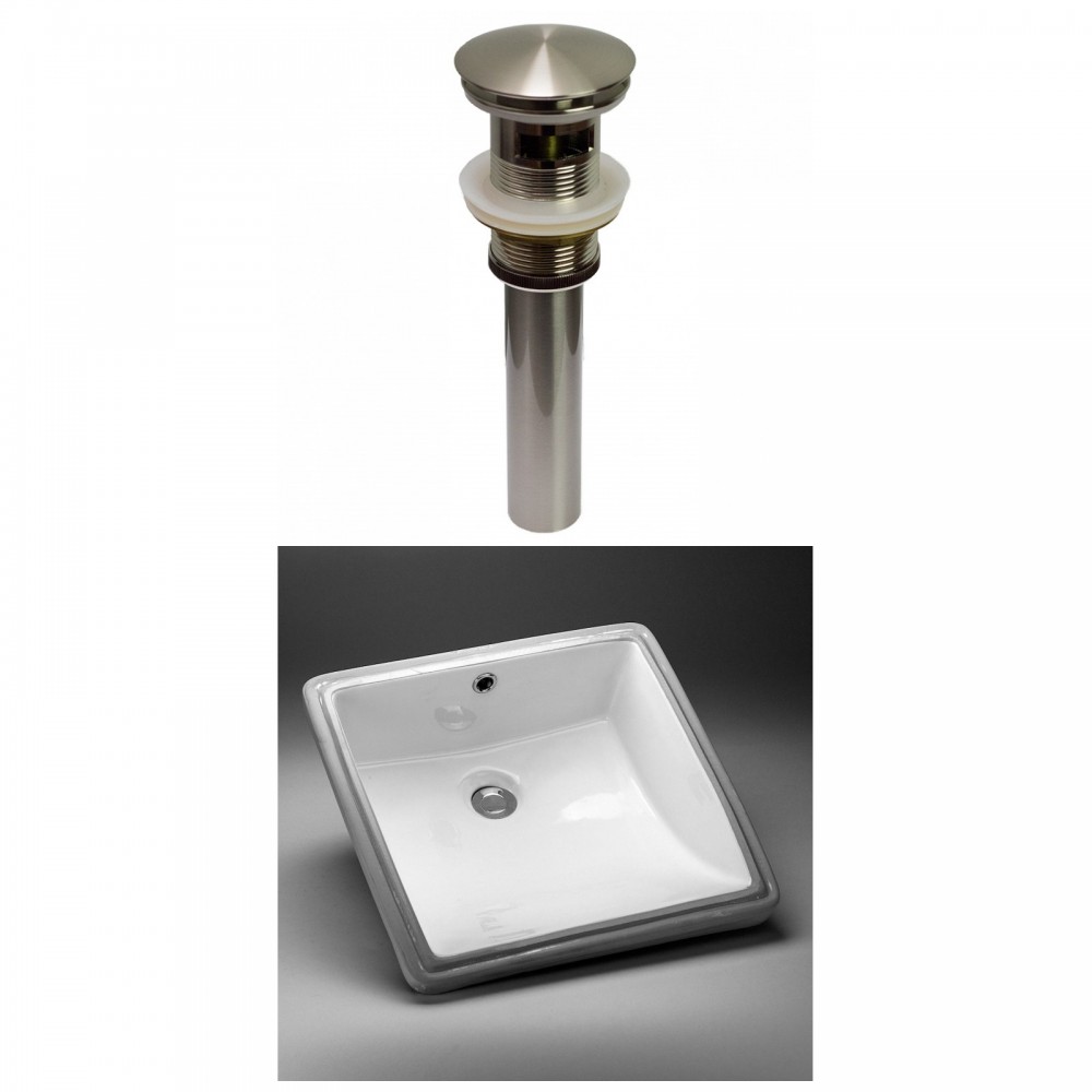 17-in. W Bathroom Undermount Sink Set_AI-31833