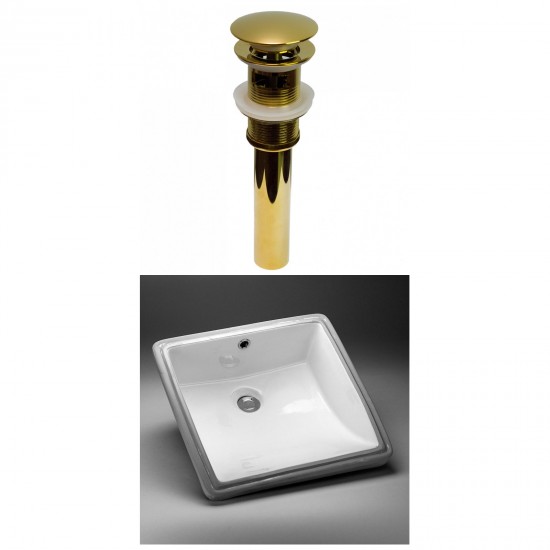 17-in. W Bathroom Undermount Sink Set_AI-31834