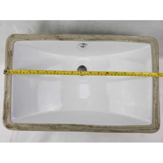 18-in. W Bathroom Undermount Sink Set_AI-31840