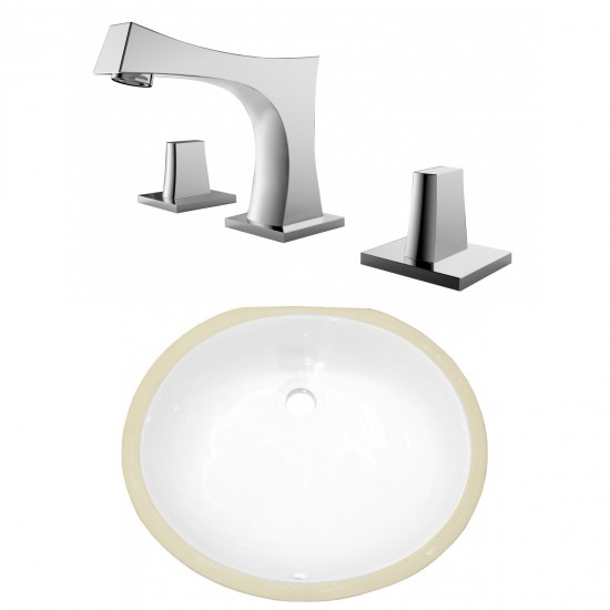 18.25-in. W Bathroom Undermount Sink Set_AI-23026