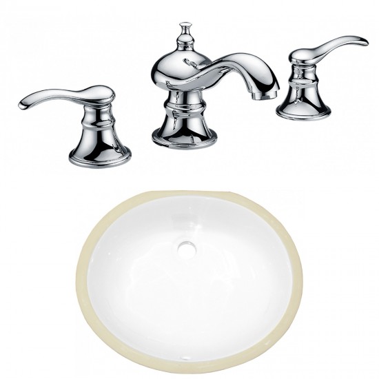 18.25-in. W Bathroom Undermount Sink Set_AI-23029