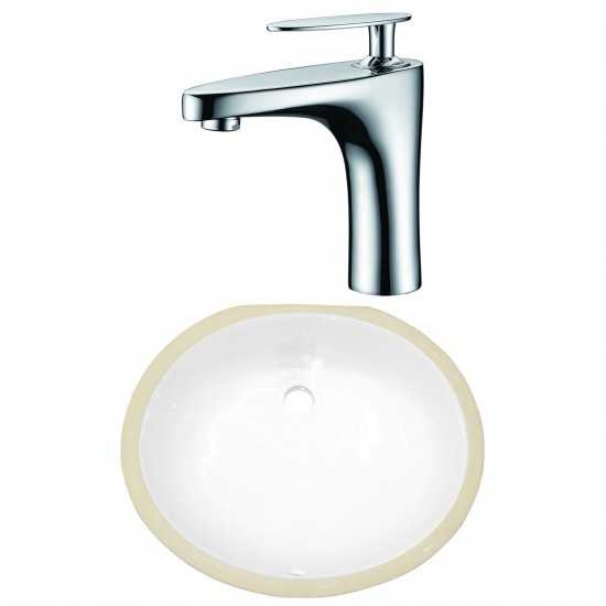 18.25-in. W Bathroom Undermount Sink Set_AI-23030