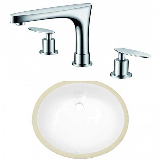 18.25-in. W Bathroom Undermount Sink Set_AI-23031