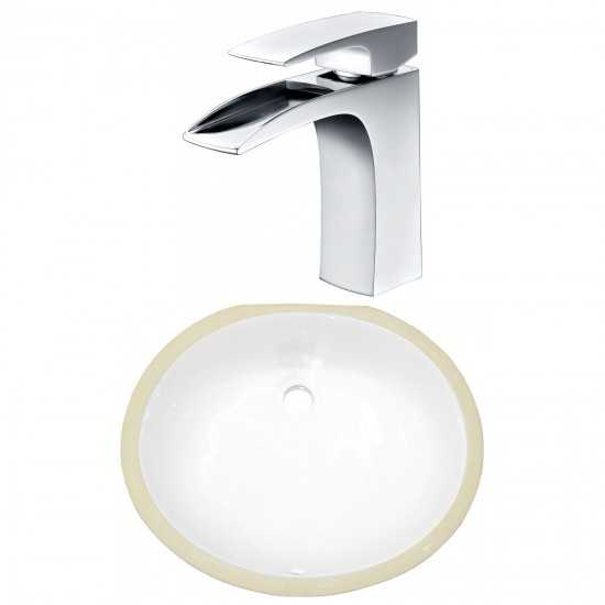 18.25-in. W Bathroom Undermount Sink Set_AI-23033