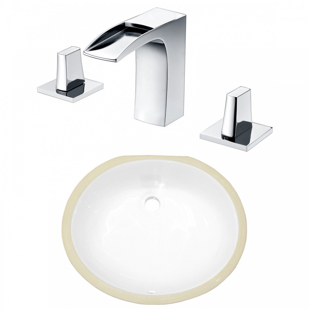 18.25-in. W Bathroom Undermount Sink Set_AI-23034