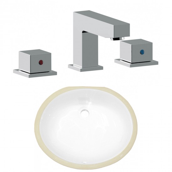 18.25-in. W Bathroom Undermount Sink Set_AI-23045