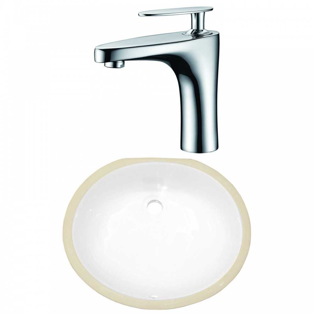 16.5-in. W Bathroom Undermount Sink Set_AI-23052