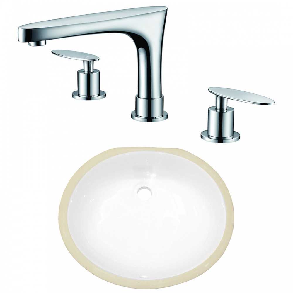 16.5-in. W Bathroom Undermount Sink Set_AI-23053