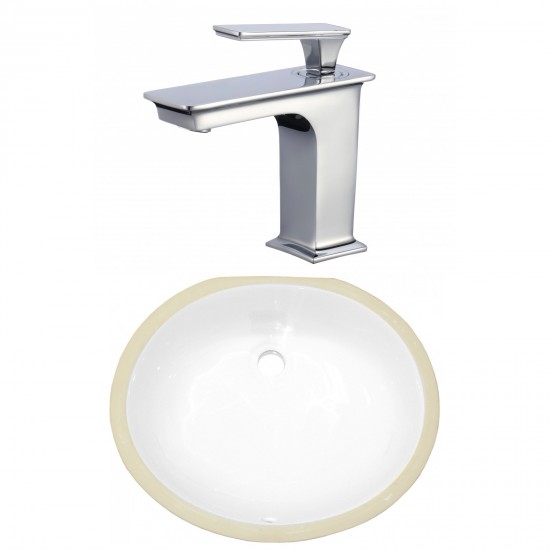 16.5-in. W Bathroom Undermount Sink Set_AI-23065