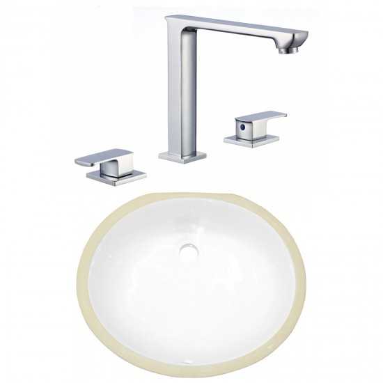 16.5-in. W Bathroom Undermount Sink Set_AI-23068