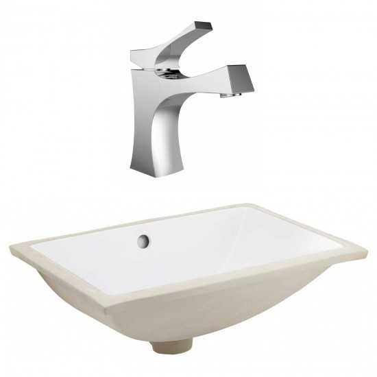 20.75-in. W Bathroom Undermount Sink Set_AI-23091