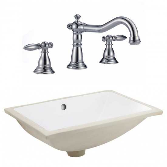 20.75-in. W Bathroom Undermount Sink Set_AI-23105