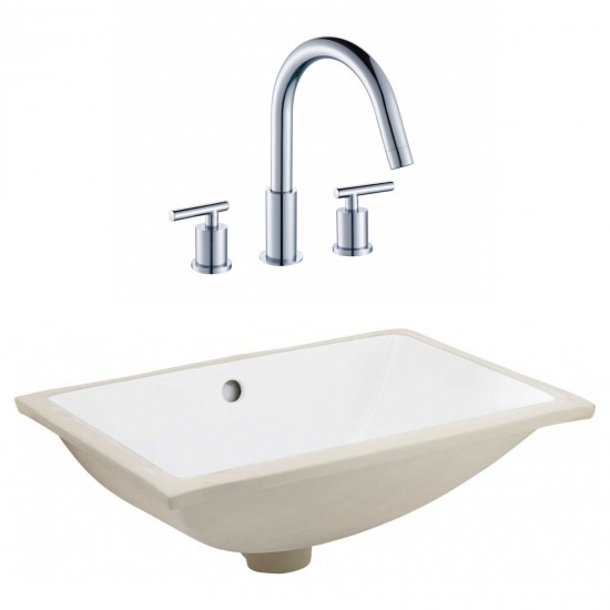 20.75-in. W Bathroom Undermount Sink Set_AI-23106