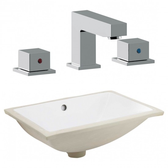 20.75-in. W Bathroom Undermount Sink Set_AI-23111