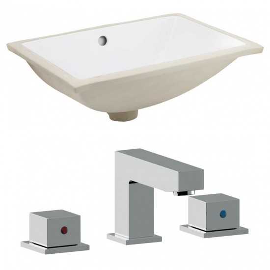 18.25-in. W Bathroom Undermount Sink Set_AI-22891