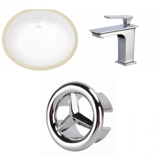 19.5-in. W Bathroom Undermount Sink Set_AI-26619