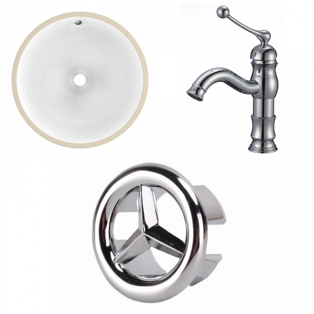 16.5-in. W Bathroom Undermount Sink Set_AI-26673