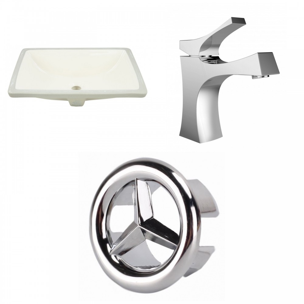 18.25-in. W Bathroom Undermount Sink Set_AI-26803