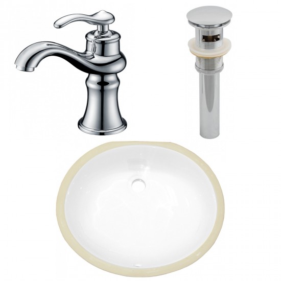 18.25-in. W Bathroom Undermount Sink Set_AI-27073