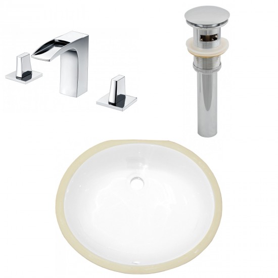 18.25-in. W Bathroom Undermount Sink Set_AI-27080