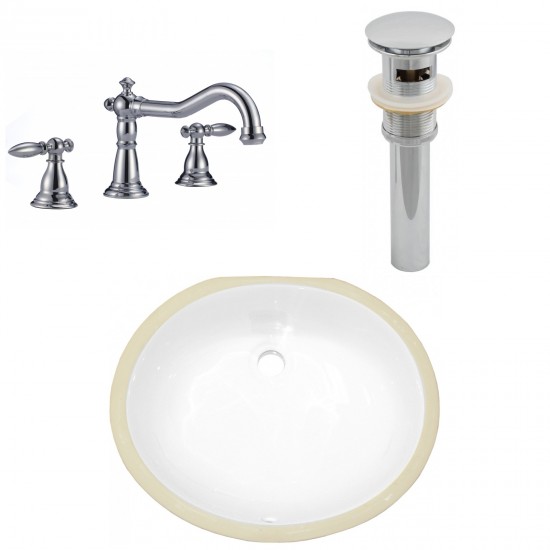 18.25-in. W Bathroom Undermount Sink Set_AI-27083