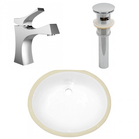 16.5-in. W Bathroom Undermount Sink Set_AI-27085