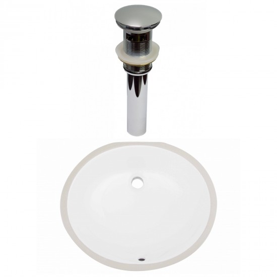 19.25-in. W Bathroom Undermount Sink Set_AI-31770