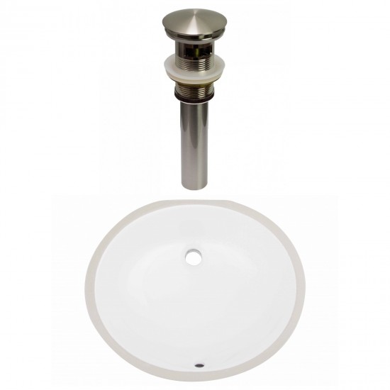 19.25-in. W Bathroom Undermount Sink Set_AI-31773