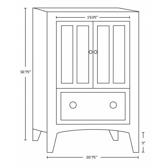 23.75-in. W Vanity Set_AI-19362