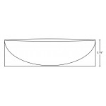 13.75-in. W Bathroom Vessel Sink_AI-20282