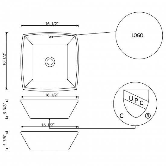 16.5-in. W Bathroom Vessel Sink_AI-27738