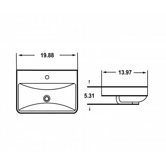 19.88-in. W Bathroom Vessel Sink_AI-27797