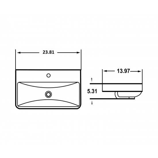 23.81-in. W Bathroom Vessel Sink_AI-27798