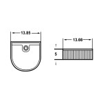 13.85-in. W Bathroom Vessel Sink_AI-27818