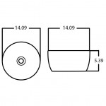 14.09-in. W Bathroom Vessel Sink_AI-27983