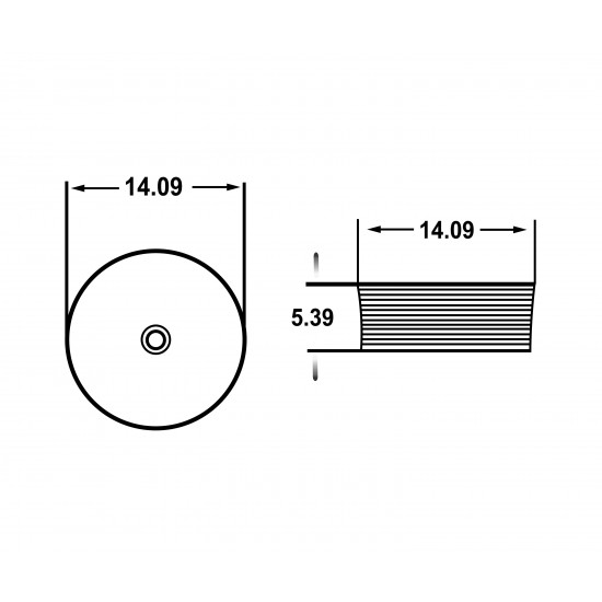 14.09-in. W Bathroom Vessel Sink_AI-27990