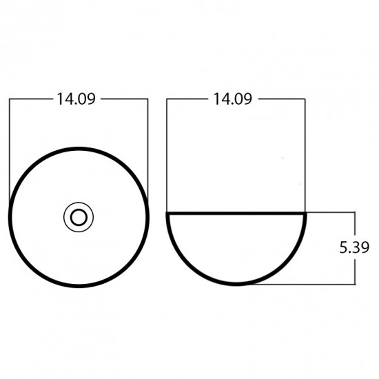 14.09-in. W Bathroom Vessel Sink_AI-28022