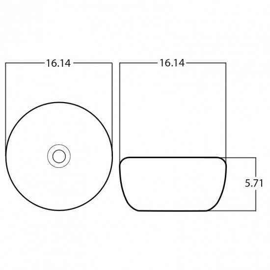 16.14-in. W Bathroom Vessel Sink_AI-28377