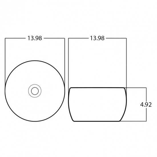 13.98-in. W Bathroom Vessel Sink_AI-28046