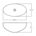 24.21-in. W Bathroom Vessel Sink_AI-28059